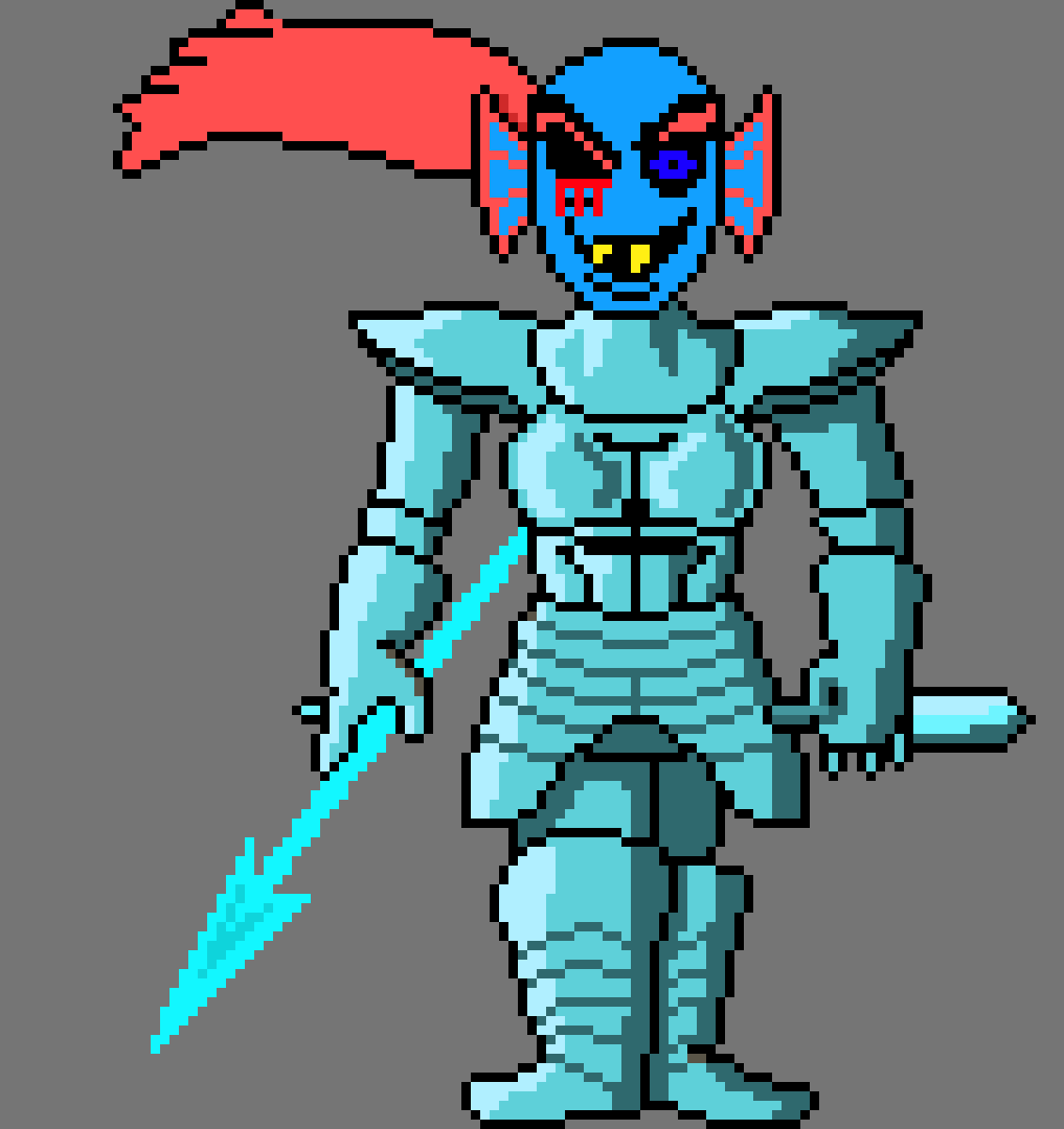 [9664c4] Undyne the All Powerful!(undertale: Multiverse)