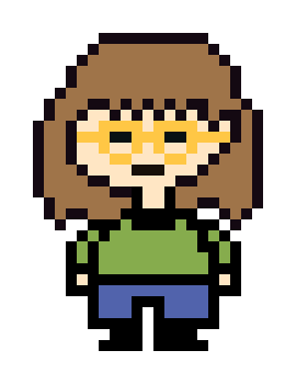 [fc8c99] Custom Undertale Human Sprite Template