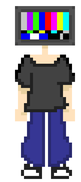 scratch pixel character