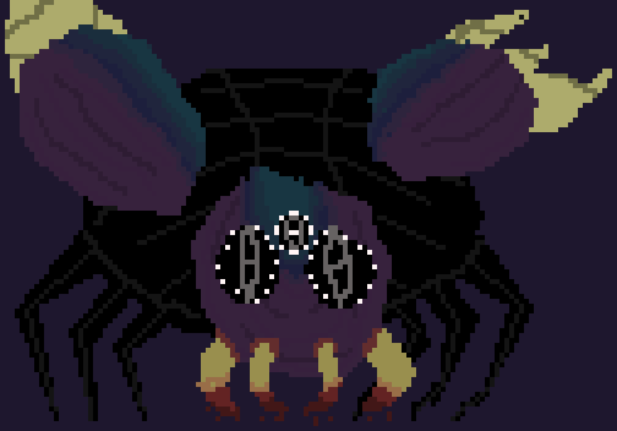 [3c083e] doug the spooky bug