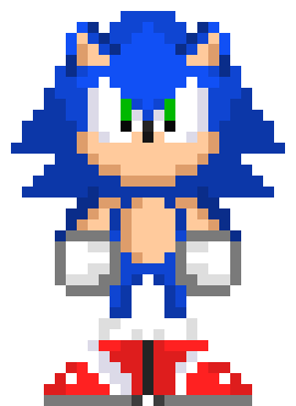 [9664c4] Sonic (facing forward)