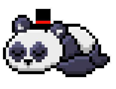 [756a9f] Panda_hat