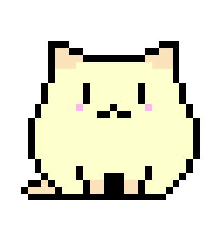 [8155fe] Kawaii ACNH Merry pixel art