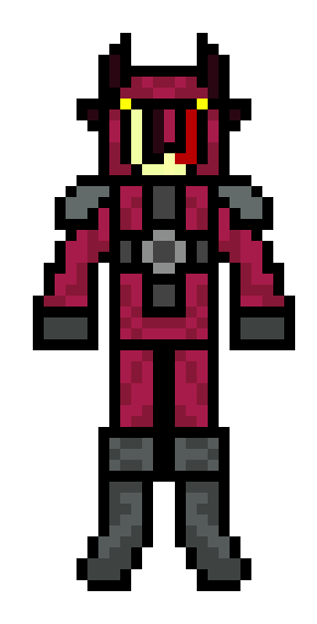[8e0c61] Hayden in Crimson armor