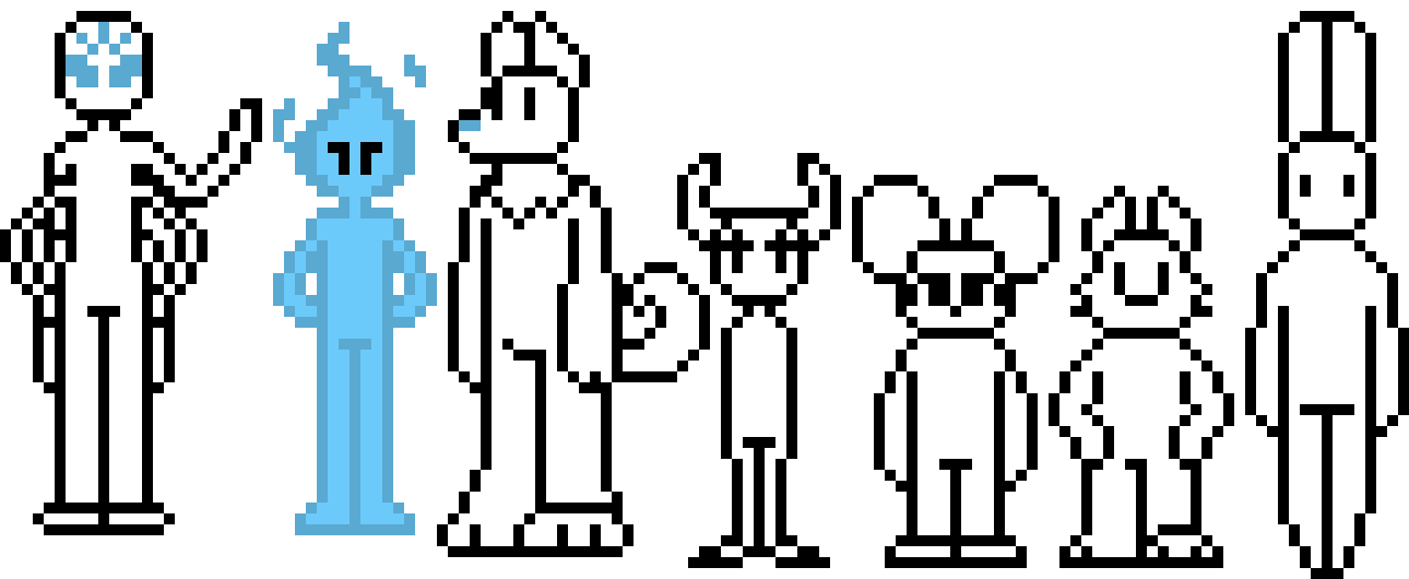 [9664c4] Undertale Sprite bases 2 (Re-upload) (Read desc.)