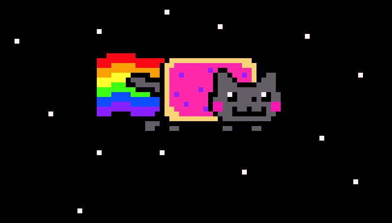 Nyan Cat by Garrett Wood
