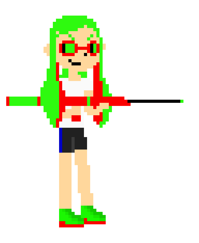 [9664c4] Red-Green Inkling Charger