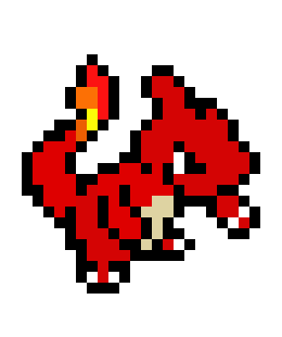 [b77a0c] Charmeleon  Pixel Art