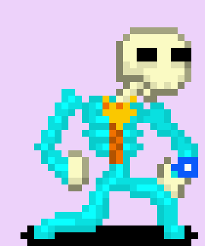 [05b0c1] *He leaves his grave.* Hey, you guys wouldn't have happened to see something that goes by Experiment- Ch-1b1, would you?