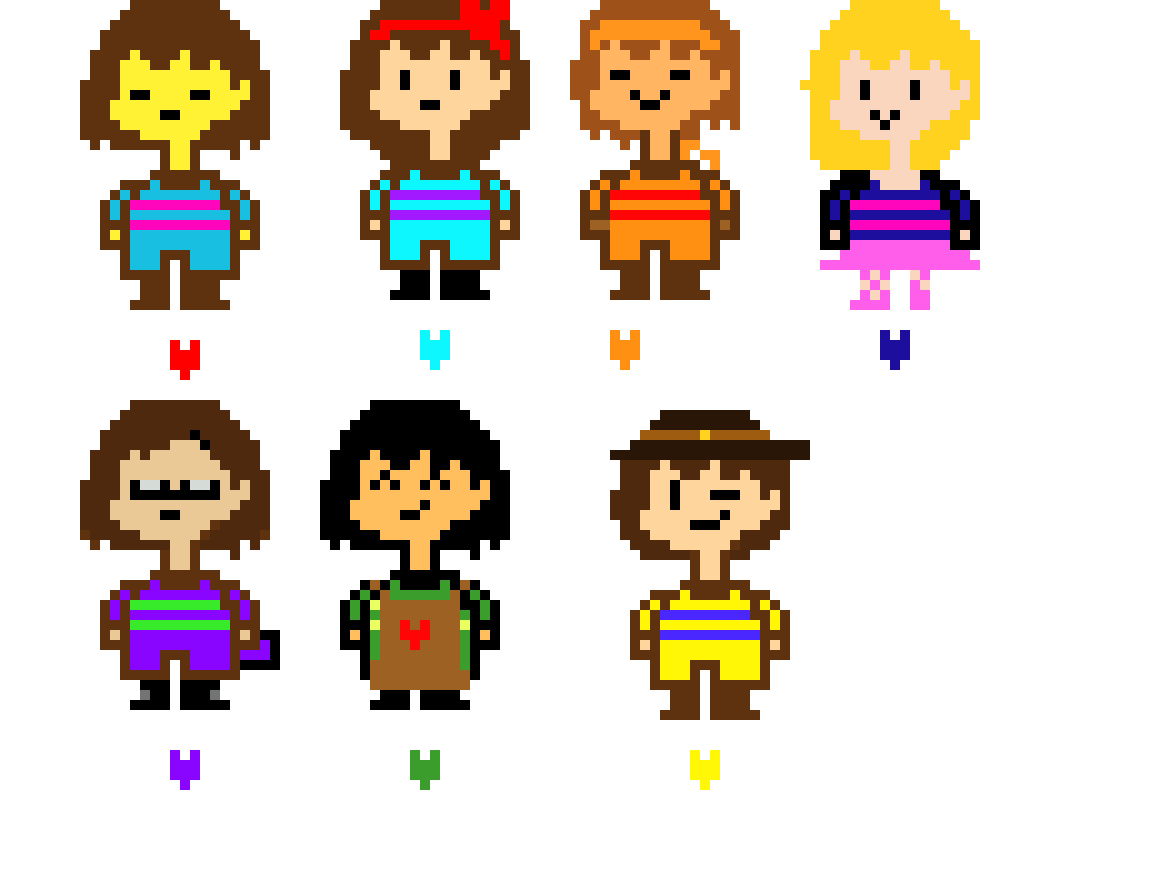undertale seven human souls