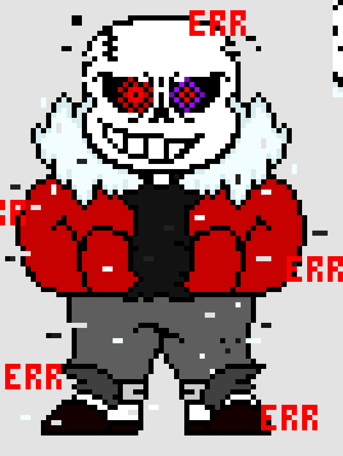 [7456f1] ZA WARUDO! *throws 10 bones at ink and error and blasts them* *unfreezes time* -corrupt 
