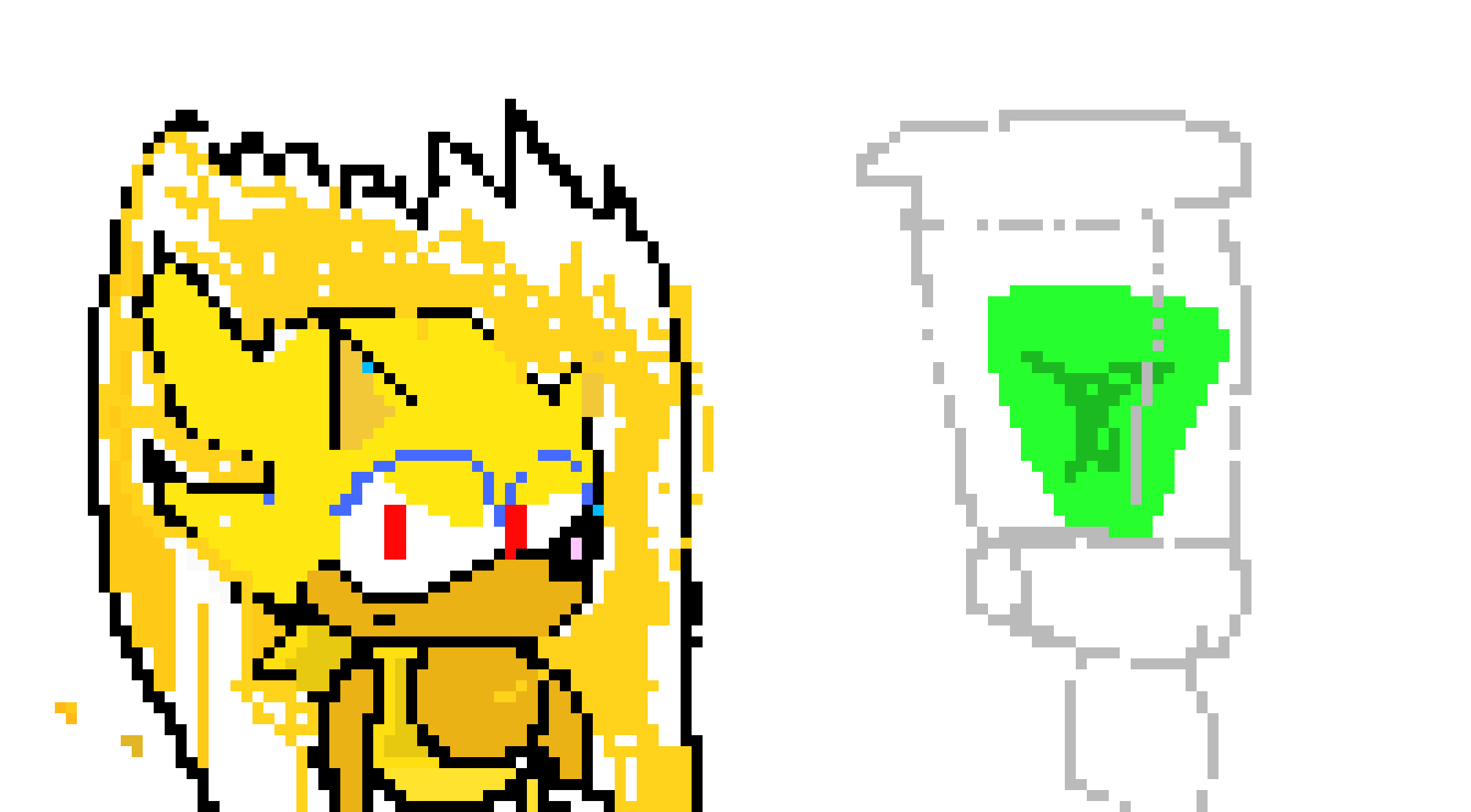 [9664c4]  Super Sonic The Pixel