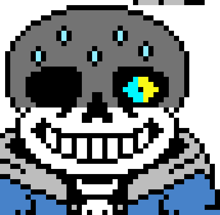 *throws like 10 bones as he teleports behind him and smashes him into the grand as he blaster spamms him*-ComicSanz
