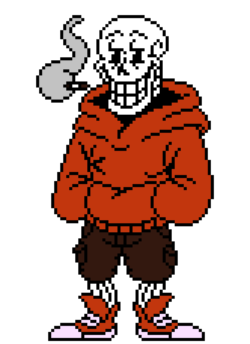 [6492ac] Oh. Sorry, Ez. Forgot to stomp my cigarette. -US Papyrus