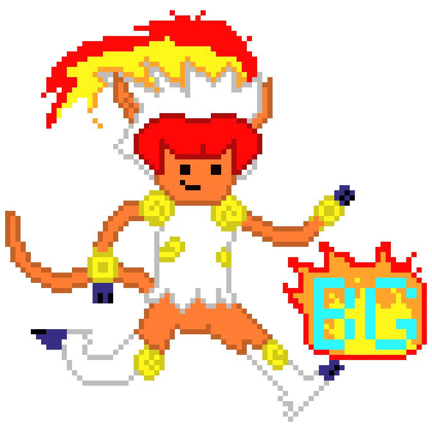 [9664c4] 8-Bit Blazing Gator