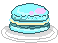 [9664c4] Blue Macaroon