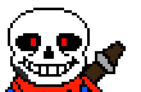 [b9de0d] well it was gonna be a sans x toriel or a kustard  - skinnny ink!sans