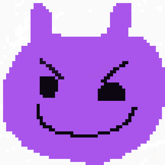 [9664c4] Evil Purple Emoji