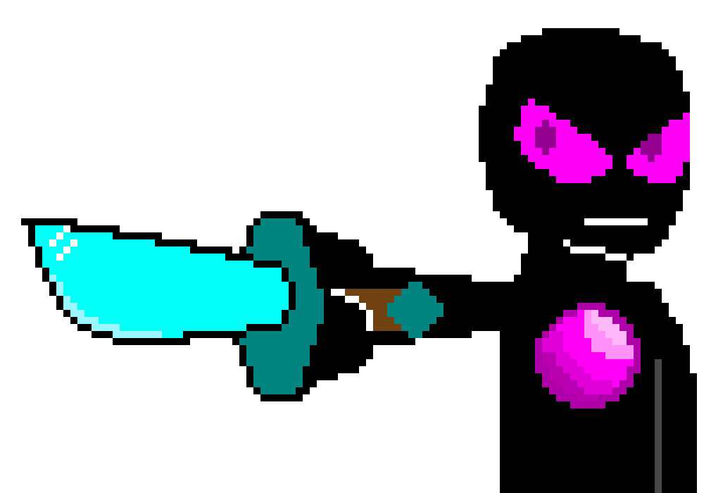 [05b0c1] *He draws his blade* Who are you?