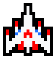 [d028ea] Galaga Ship