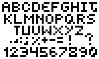 [9664c4] font