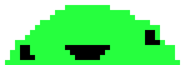 [6cc9a7] Green Slime Idle 1
