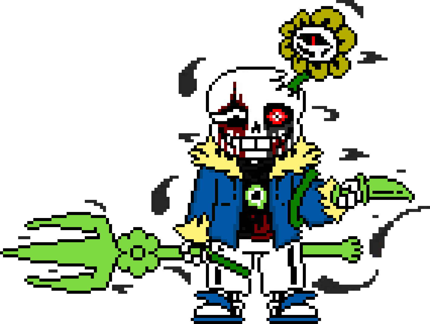[c69785] Horrortale: Overthrown King (Colored)