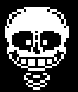 [c7b058] Random Sans head i just made, i might use it for a new sprite but i might not.