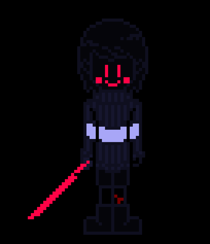 i fixed the katana i just noticed how weird the handle looked [Dusk]