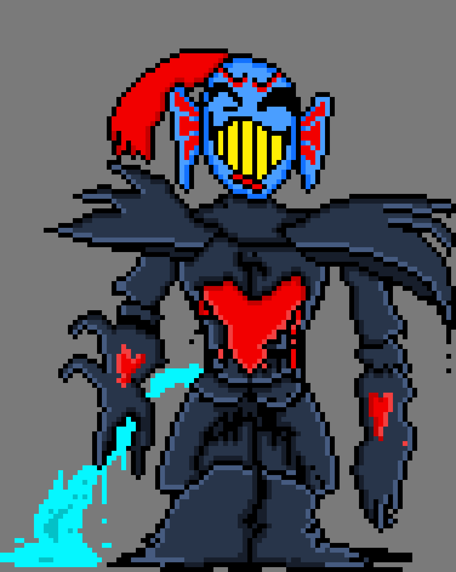 [9664c4] Undertale Undyne The Undying Melt 2 (colored)