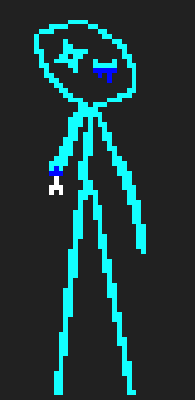 [6c4e5b] *becomes cyan and injured*