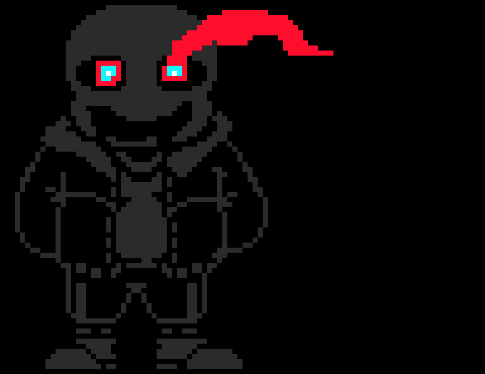 [9248f9] Undertale last breath Sans Sprite (my version)