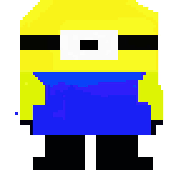 [9664c4] Minion Pixel Art Maker