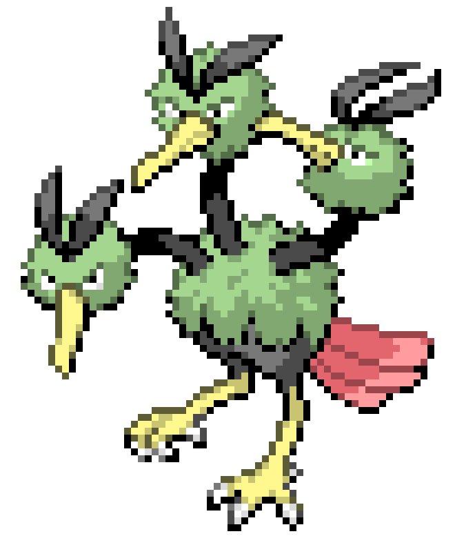 [3d0b34] Shiny Dodrio