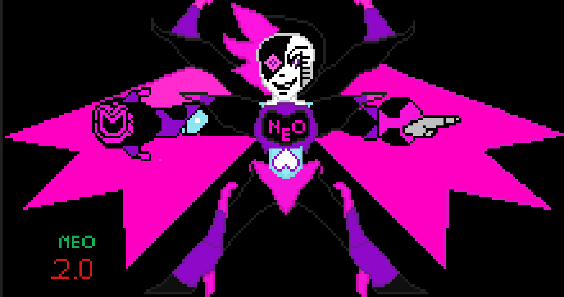 [00c974] Mettaton NEO 2.0 remake battle sprite