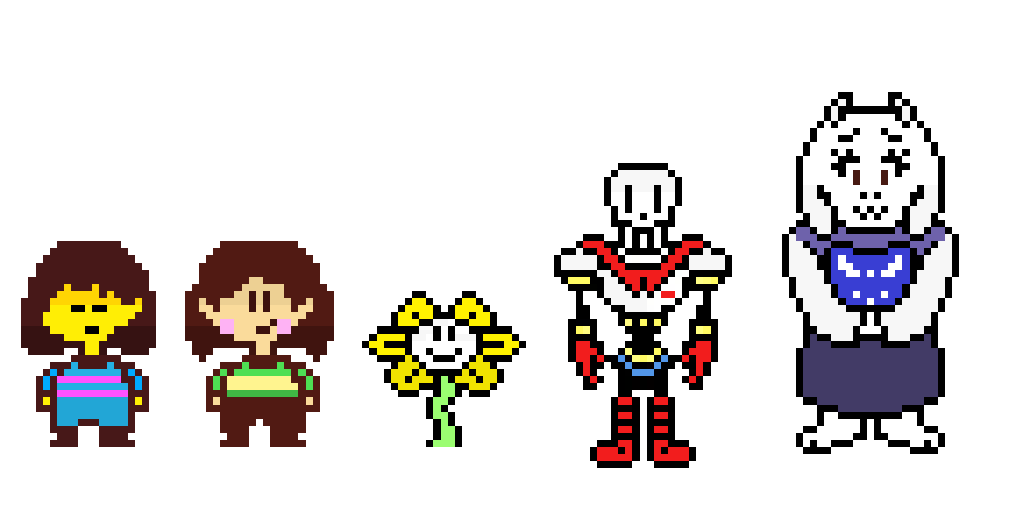 [29da77] UNDERTALE/HELLSPAWNTALE REMASTERED SPRITES