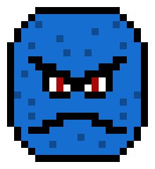 [62cc0e] Custom Super Mario 64 Thwomp Sprite