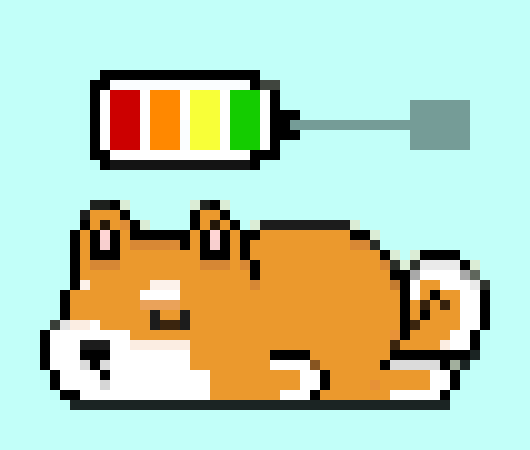[25191e] corgi low battery