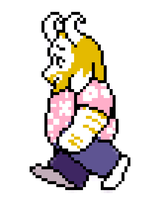 [9afd85] Asgore pink sprite L3