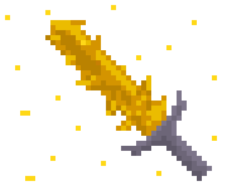 [7b0306] Legendary Topaz Buster Sword