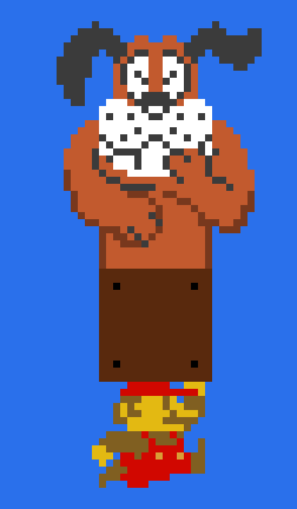 [9664c4] Mario + duck hunter doge