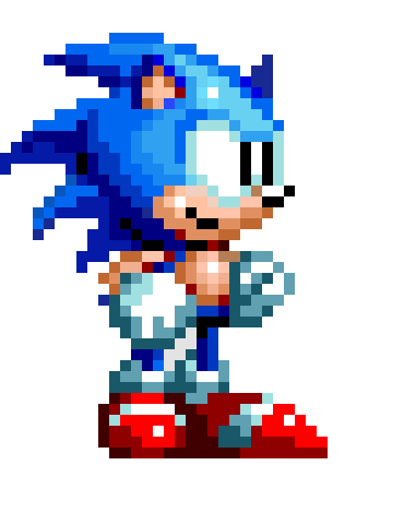 Sonic (Sonic the hedgehog CD 2 Fan concept)