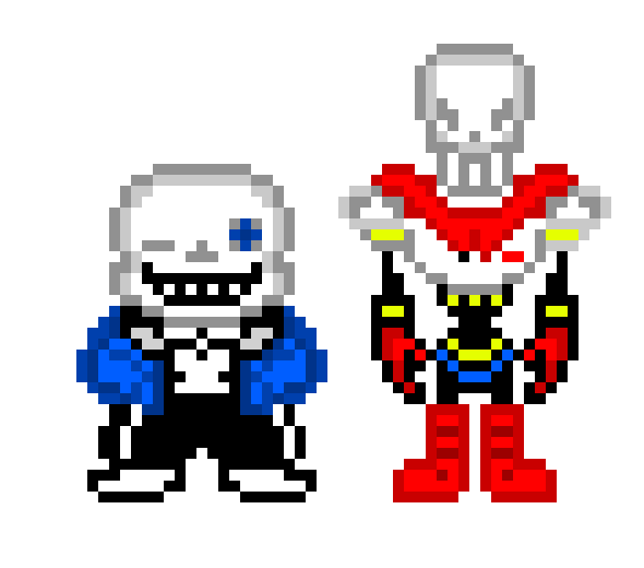 [50742d] sans and papyrus v2