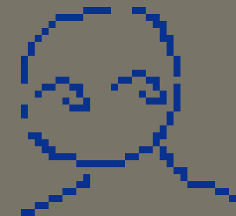 [816c09] *Looks at the blue thing*