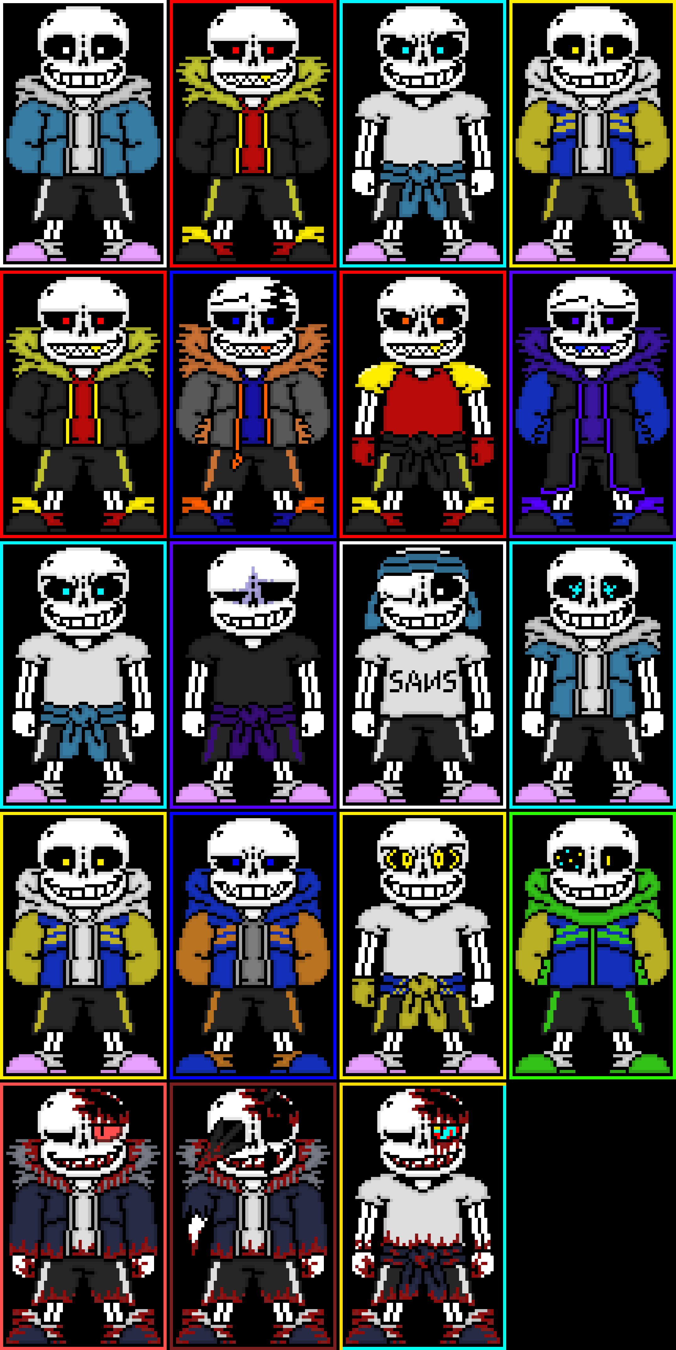 [57dac4] just currently adding onto my AU Chart