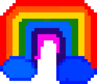 [929871] An Rainbow my sister made <]