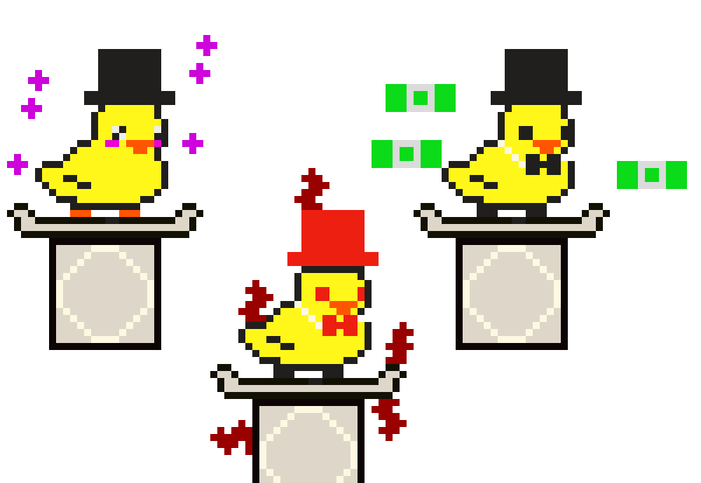 [d0afe1] ducky trio
