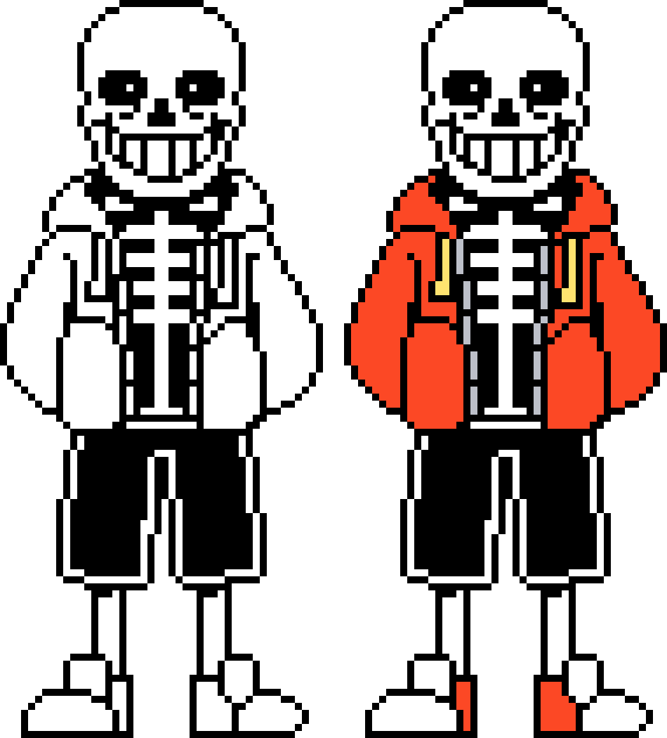 Undersprite's Unamed Underswap Papyrus Sprite.