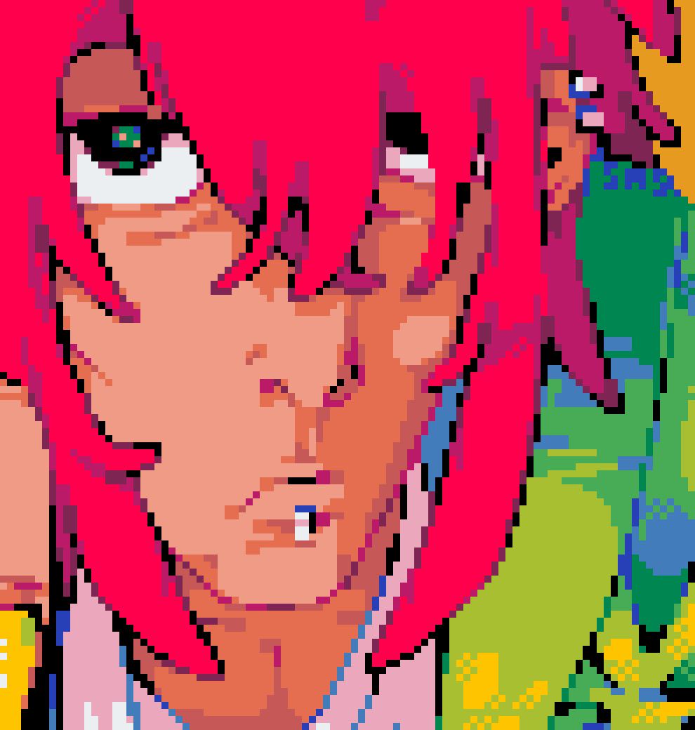 [68c135] its really easy to make it look muddy i dont have a lot of practice in that but you can do that w like jarring contrast through colors
