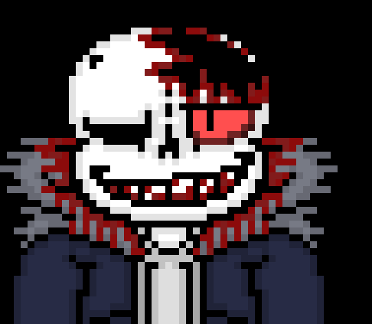 [57dac4] oh dont worry Terror, this Undyne seems to be ni- *sees that Terror already shot bones into Undynes eyes* well shit
